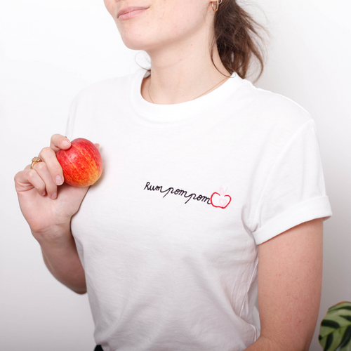 T-shirt Brodé Made in France