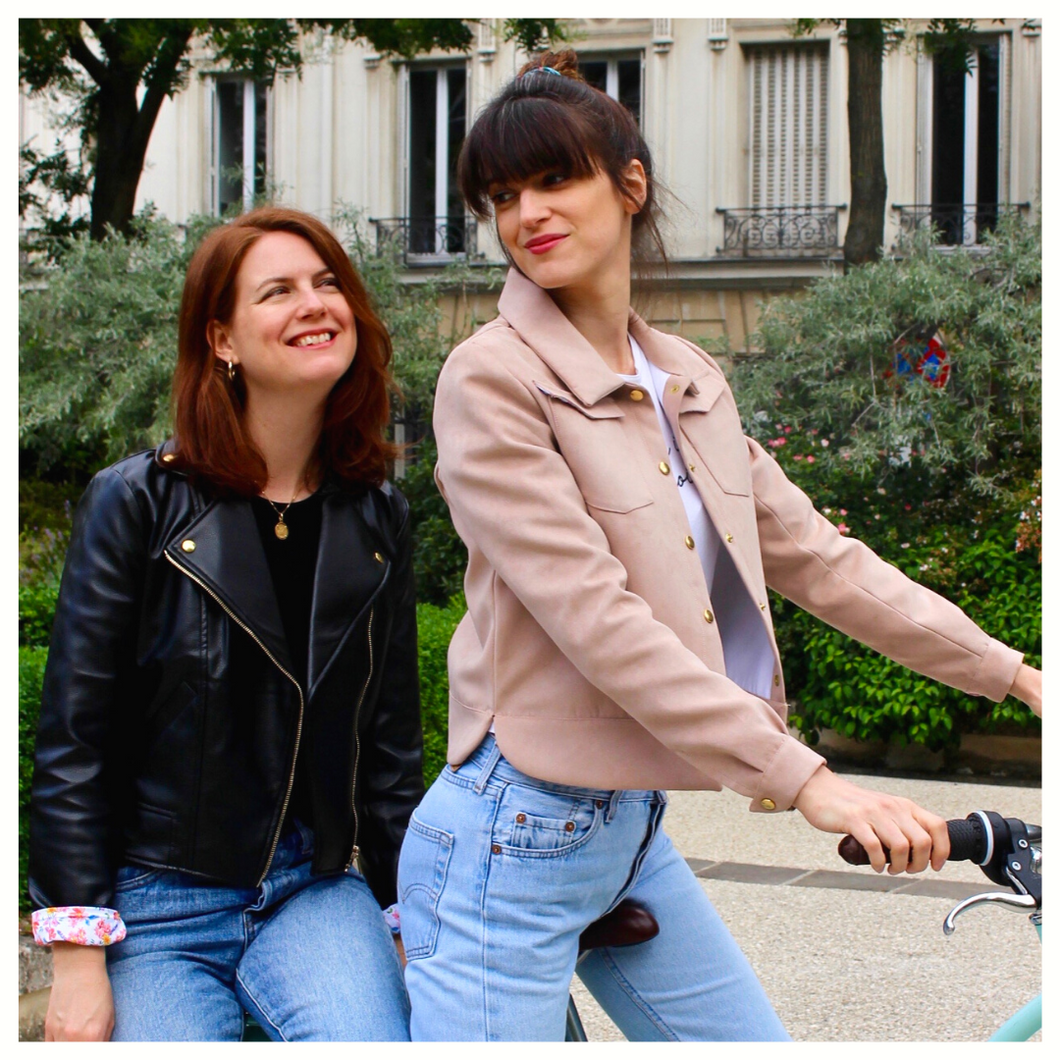 Veste vegan en alter-daim de coton